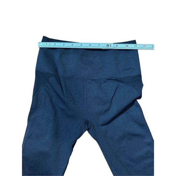 Fabletics Seamless High-Waisted Mesh Black Leggings XS Workout Yoga - Picture 7 of 8